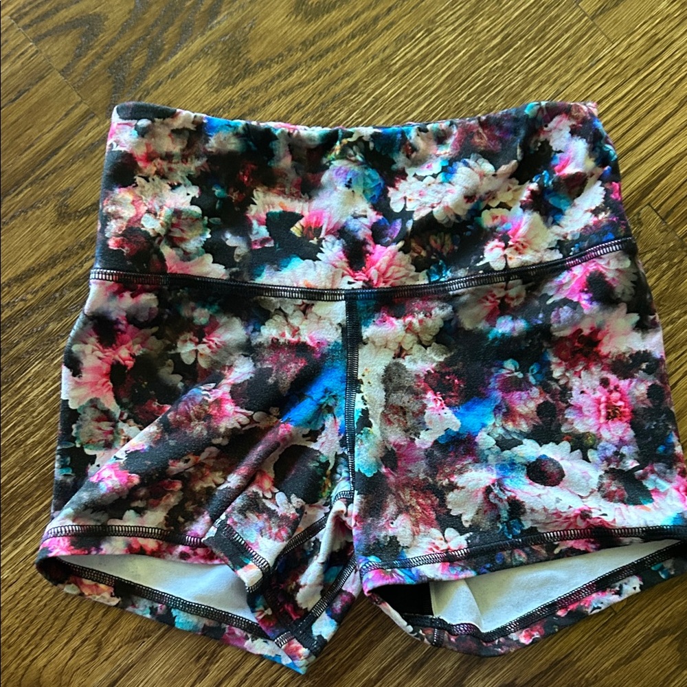 Fleo Multicolor Floral Athletic Shorts